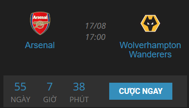 match arsenal vs wolverhampton